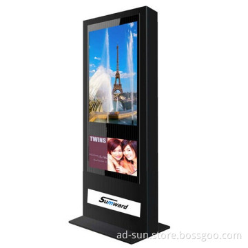 Double Lit Advertising LED Outdoor Light Box Billboard